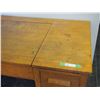 Image 2 : Antique Wooden Teachers Desk 54 by 30.5 by 30" T