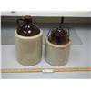 Image 1 : Stoneware Jug and Pickle Crock (Has Hairline Cracks)