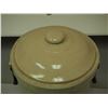 Image 2 : Medalta 5 Gal Stoneware Crock with Lid (Lid has Chip)