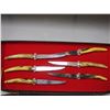 Image 2 : Stainless Steel Sheffield England Knife Set with Bake Lite Handles