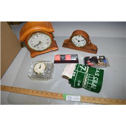 Daulton Clock, Card Games and Camera