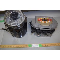 Hamilton Ice Cream Maker and McMuffin Makers