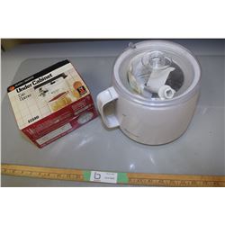 Can Opener and Sorbet Maker