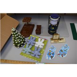 Pipestand, Clock and Coleman