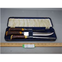 Vintage Knife Set in Case