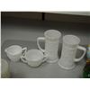 Image 2 : Milk Glass Cups, Money Bank and Misc