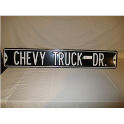 Chevy Truck Drive Sign 6" by 36"
