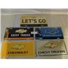 Image 1 : 5 Assorted Chevrolet Plastic License Plates