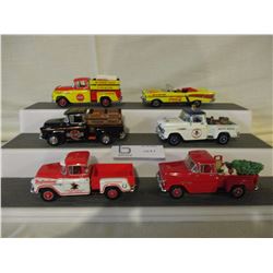 6 Matchbox 1/43 Scale Collector Series Trucks