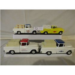 4 Chevrolet Collectors 1950s Truck Banks