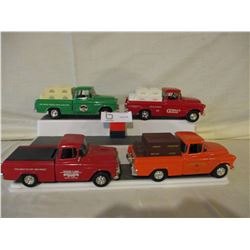 4 Chevrolet 1950s Coll Series Truck Banks