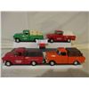 Image 2 : 4 Chevrolet 1950s Coll Series Truck Banks
