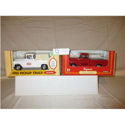 2 N.I.B Chevrolet 1955 Case and Ferguson Truck Banks