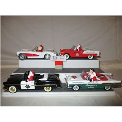 4 Chevrolet 1950s Santa Cars
