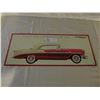 Image 1 : Chevrolet 1956 Bel Air Tin Sign 8" W by 18" T