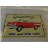 Image 2 : 2 Chevrolet 1950s Car Tin Signs 11" by 17"