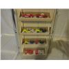 Image 4 : Table Top Plastic Rotating Showcase with Key 17" T and 32 Chevrolet Cars and Hot Rods