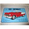 Image 2 : 2 Chevrolet 1955 Bel Air Tin Signs 12" by 18"