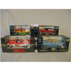 4 N.I.B Chevrolet 1957 Car Banks