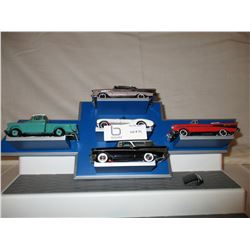 Chevrolet Logo Hanging Display Piece with 5 Truck and Car Models