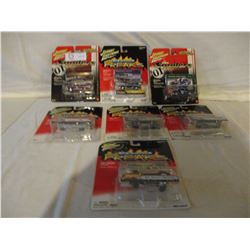 7 N.I.P Chevrolet Assorted Johnny Lightning Cars