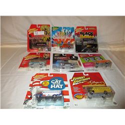 8 N.I.P Chevrolet Assorted Johnny Lightning Cars