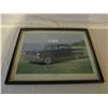 Image 1 : 2 Chevrolet 1957 Framed Bel Air Car Pictures 17" by 21"