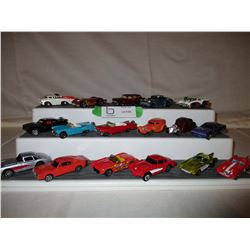 Box of 37 Chevrolet Assorted Match Box Cars and Trucks
