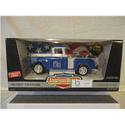 N.I.B Chevrolet 1955 3100 Step-Side Truck 1/18 Scale