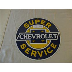Chevrolet Round Logo Sign