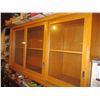 Image 2 : Wooden Showcase 3 Sliding Doors 16.5" by 16.5" by 60"