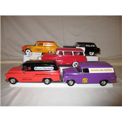 5 Chevrolet 1955 and 1957 Panel Wagons