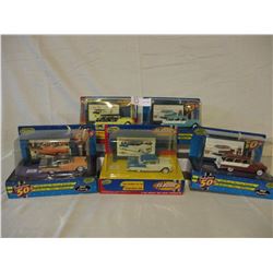 5 N.I.P Chevrolet and Pontiac 1955 Cars 1/43 Scale