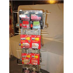 Chevrolet Floor Model Rotating Display Case 57" T w/ 32 N.I.P Racing Champion 1950s Cars 1/61 Scale