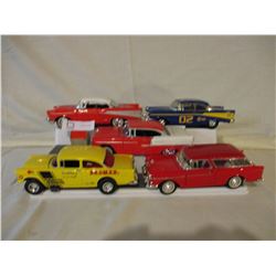 5 Chevrolet 1955 and 1957 Car Models
