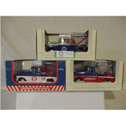 3 N.I.B Chevrolet 1950s Tow Trucks