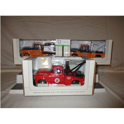 3 N.I.B Chevrolet 1957 Gulf and Texaco Tow Trucks