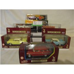 6 N.I.B Assorted 1957s Chevrolet Miniature Car Models