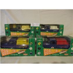 6 N.I.B Chevrolet 1950s NFL Team Custom Trucks