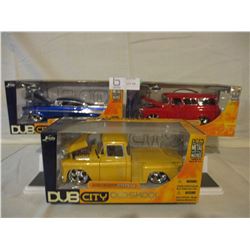 6 N.I.B Chevrolet 1950s Custom Car and Truck Models