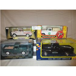 4 N.I.B Chevrolet 1950s Truck Models