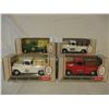 Image 1 : 4 N.I.B Chevrolet 1955 Truck Banks