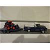 Image 2 : Chevrolet 1955 Tow Truck and 1957 Chevrolet Truck and Skid Steer Trailer