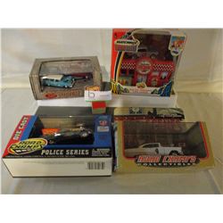 4 N.I.B Chevrolet Assorted 1950s Miniature Cars