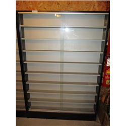 Floor Display Showcase with Sliding Glass Doors 8" by 48" by 70" T