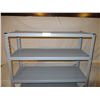 Image 2 : Grey Metal Shelf Unit 12" by 30" by 58"T