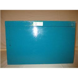 Homemade Wooden Storage Box with Lid 12" by 20" by 13"T