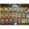 Image 1 : Framed Display Peg Board 26" by 44" with 21 N.I.P Miniature Chevrolet Trucks and Cars