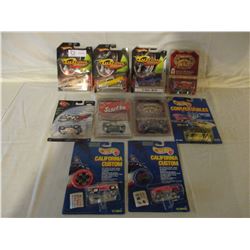 10 N.I.P Chevrolet Assorted Hot Wheels