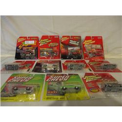 11 N.I.P Chevrolet Miniature Johnny Lightning Cars